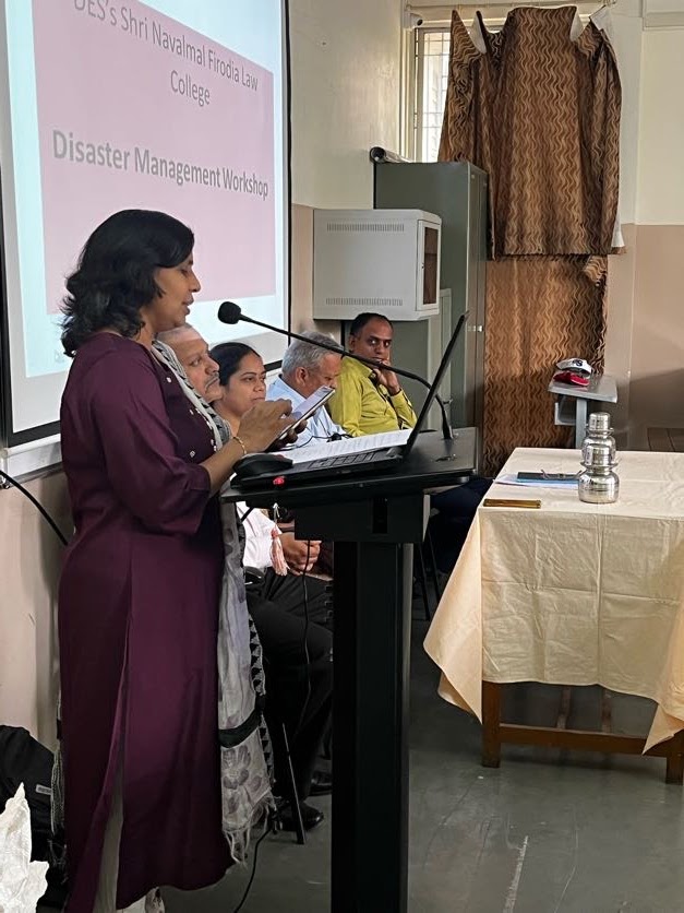 Workshop on Disaster Management
