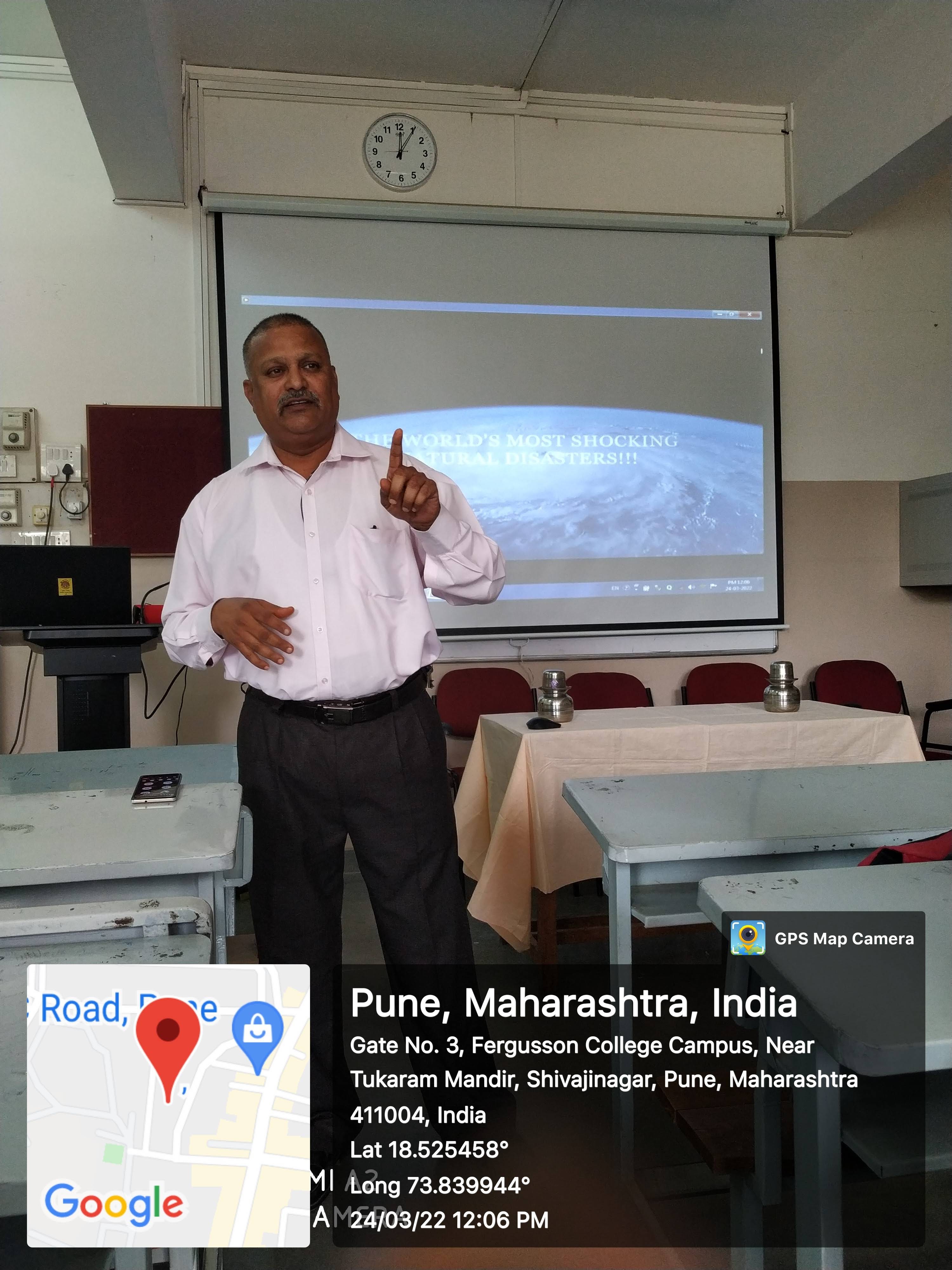 Workshop on Disaster Management