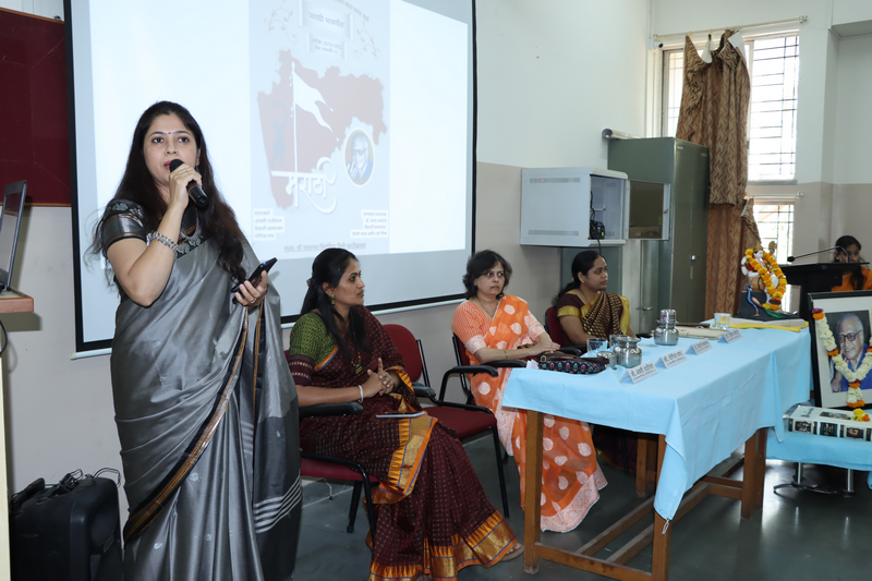 Celebration of Marathi Rajbhasha Din
